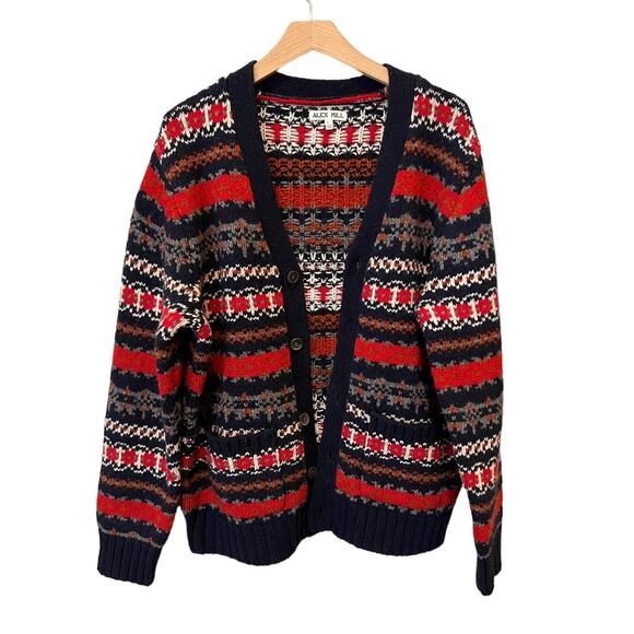 Alex Mill Fair Isle Wool Blend Cardigan Size Large - Picture 7 of 13